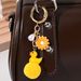 Little Duck Heart Daisy Keychain Cartoon Cute Backpack Handbag Phone Pendant_voghion.com