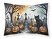 NEW Black Cat Spooky Halloween Standard Pillowcase Lightweight Super Soft Easy Care Decorative Artwork Pillowcase, Standard_voghion.com