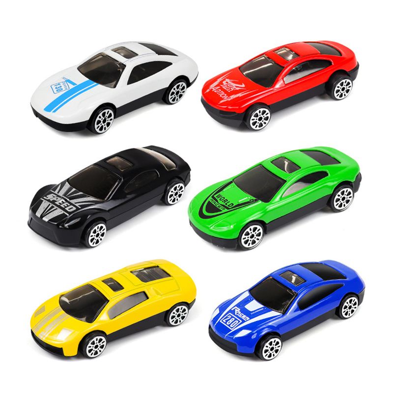 Pull Back Car Diecast 1:64 Scale Battery-Free Alloy Vehicle Model Toy Interaction Toys Slide Drive Mini Simulation Vehicle Toy Model Christmas Gift_voghion.com