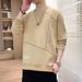 Men’s Oversized Drop Shoulder Sweatshirt – Minimalist Crewneck Pullover (M-5XL, Wrinkle-Resistant Cotton Blend)_voghion.com