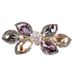 High End Crystal Headpiece, Spring Clip, High-end Temperament, Half Tied On Back Of The Head, Horizontal Plate Hair Clip_voghion.com