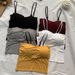 Stile coreano croce bella fascia posteriore cura del torace macchina imbracatura filo di cotone Canotta da donna base top attillato intimo femminile_voghion.com