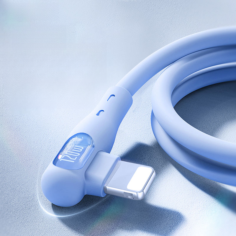 Right Angle Fast Compatible With 6/7/8P Charging Charger Set XR/11/12 Data Cable_voghion.com