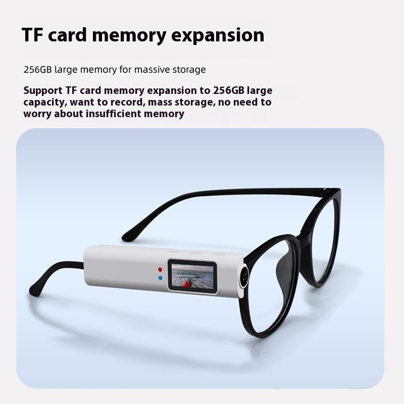 【 30 Day Hot Sales 1779 Pieces 】 Cam With Glasses, Angle, Fishing And Cycling Cam, Outdoor Head Mounted Sports