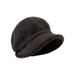 Women's Hats Autumn And Winter Warm Octagonal Painter Hat Versatile Large Head Circumference Fisherman Hat With Large Brim Dome_voghion.com