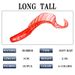 Lure Bait Skirt Curled Tail Luminous Soft Bait Simulation Bait Freshwater Sea Fishing Blackhead Mandarin Fish Upturned Mouth Soft Fish_voghion.com