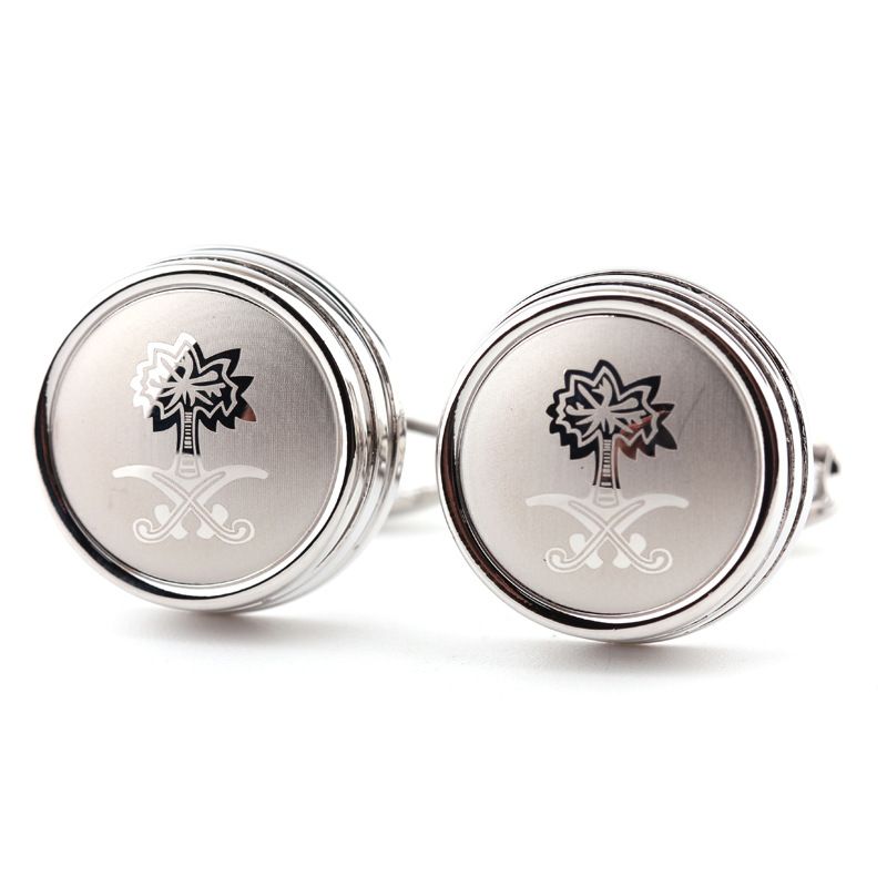 High-End-Manschettenknöpfe aus Metall für französisches Hemd, Drehmaschine, rund, Herrenhemd, Zubehör, Manschetten, vier Farben optional_voghion.com