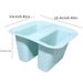 Basket Rack Sink Soap Storage Holder Holder Rack Rack 1pc Silicone Drainer Sponge Holder Sponge Sink Kitchen Sponge Kitchen_voghion.com