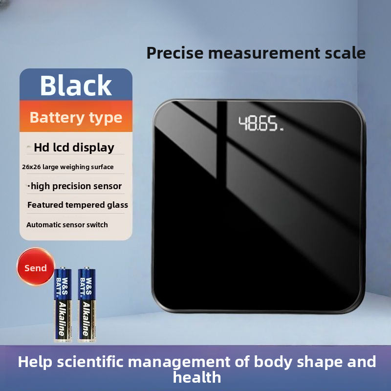 Student Affordable Accurate Rechargeable Electronic High Precision Body Fat Home Use Weight Scale Measurement_voghion.com
