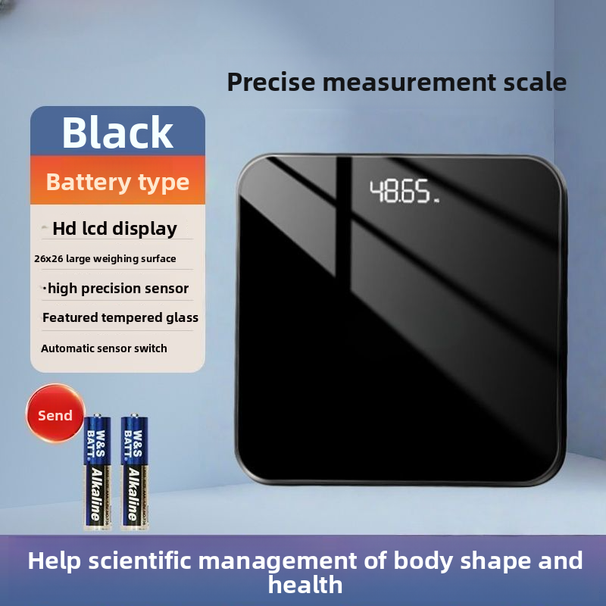 Student Affordable Accurate Rechargeable Electronic High Precision Body Fat Home Use Weight Scale Measurement_voghion.com
