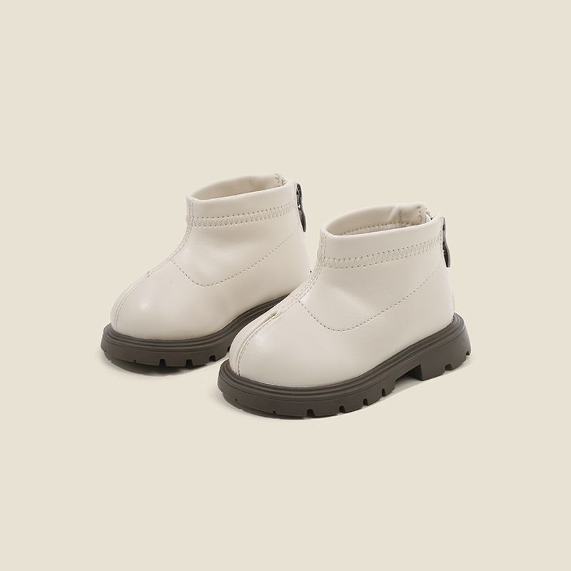 Boys Toddler Shoes Classic Martin Boots Spring and Autumn Girls Baby Leather Boots Baby Children's Shoes Children's Shoes_voghion.com