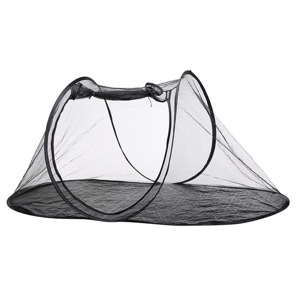 Cort de animale de companie în aer liber, portabil, respirabil, pliabil, cușcă pentru animale de companie, casă de joacă pentru călătorii, camping, plajă_voghion.com