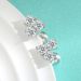 Women's Jewelry Silver Moissanite Earrings Double Click Heart Earrings Simple Small Exquisite And Versatile Commuter Moissanite Earrings_voghion.com