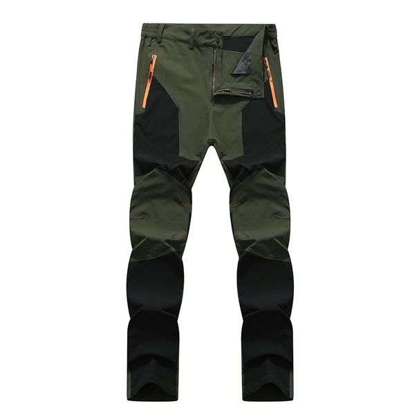 Nuevos pantalones de senderismo impermeables al aire libre para hombre a la moda, pantalones cálidos Softshell para acampar, escalar, pescar, esquiar, senderismo, talla_voghion.com