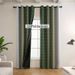 Blackout Curtains - 100% Light Blocking & Thermal Insulated (No Drill Gradient Design UV Protection For Living Room/Bedroom)_voghion.com