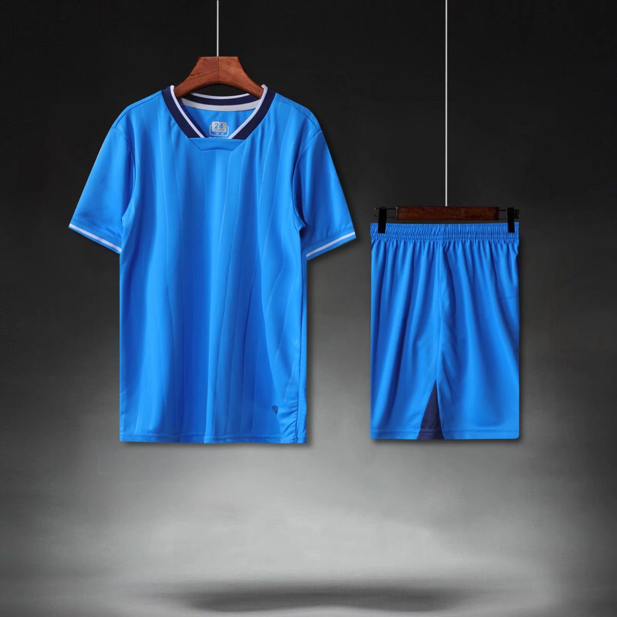 Ensemble de football, maillot de lettrage d'équipe imprimé, entraînement de compétition, maillot pour adultes, garçons, filles et étudiants_voghion.com