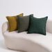 Modern Throw Pillow Cover – 45x45cm Polyester Cushion Case For Sofa, Bed, Chair (Solid Color, Minimalist Style, Machine Washable, Multiple Colors)_voghion.com