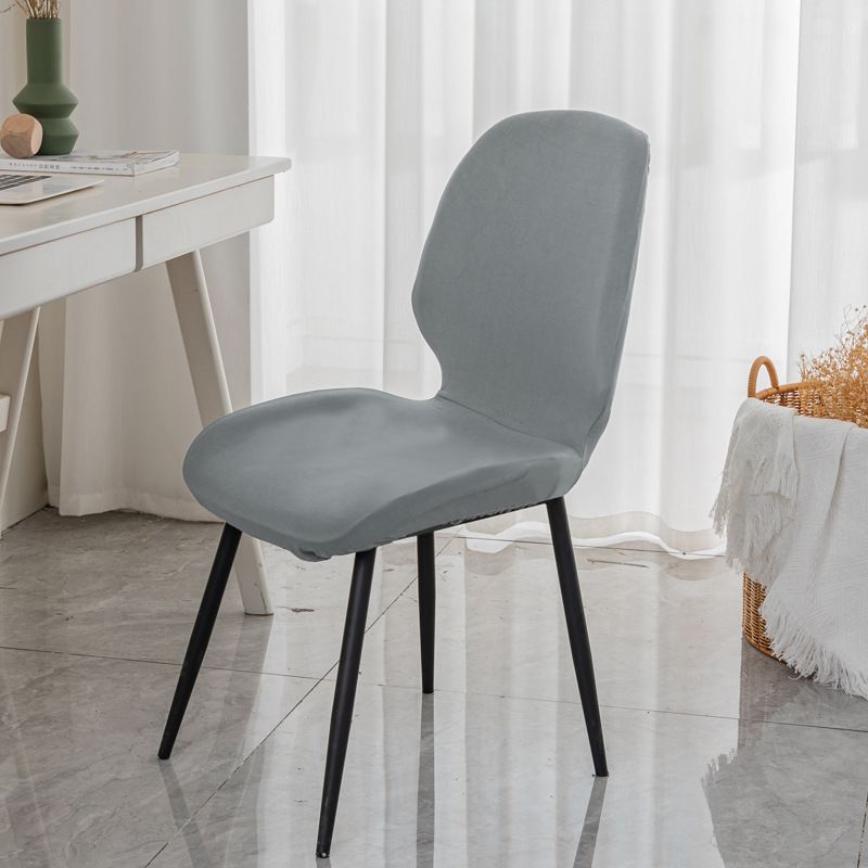 Coprisedie elasticizzati – Misura universale per sedie di forma irregolare, tessuto in poliestere di alta qualità, antipolvere e antiscivolo, stile moderno e minimalista_voghion.com