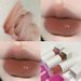 New Light Translucent Mirror Lip Gloss Water Gloss Pure Desire Glass Lips Appear White and Long-lasting, Not Easy to Stick to Cup Lip Gloss_voghion.com