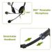 USB Wired Headphones Operator Earphones Rechargeable Headband Headset With Microphone Volume Control Reduction For_voghion.com