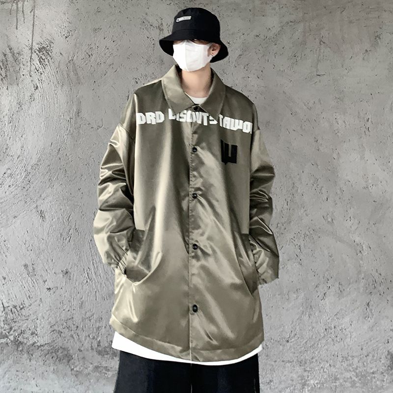 Stormtrooper per uomo in primavera autunno moda Instagram, giacca da lavoro hip-hop personalizzata, ampia e versatile_voghion.com
