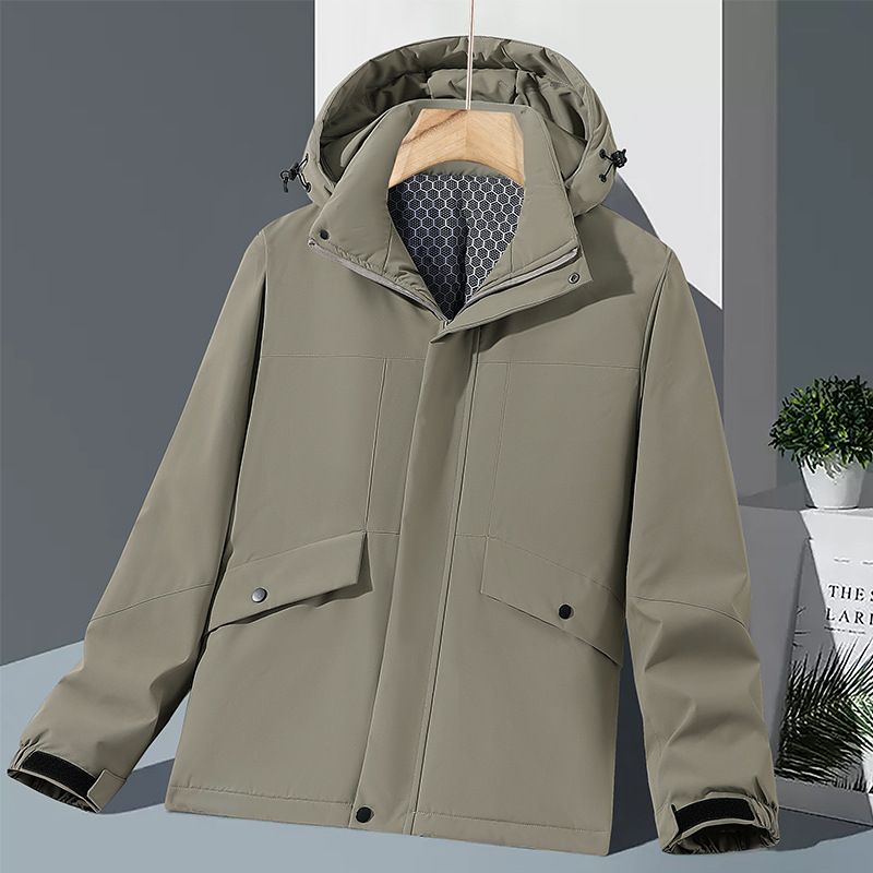 Vêtements pour femmes Nouvelle veste d'extérieur en coton à trois épreuves, même style, veste en coton résistante au froid et chaude, plus velours et épaissie_voghion.com