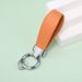 T Shaped Leather Keychain Stylish And Simple Mini Key Ring Creative Portable Color Pendant Key Chain_voghion.com