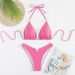 Abbigliamento donna Nuovo bikini stampato a quadri spaccati_voghion.com