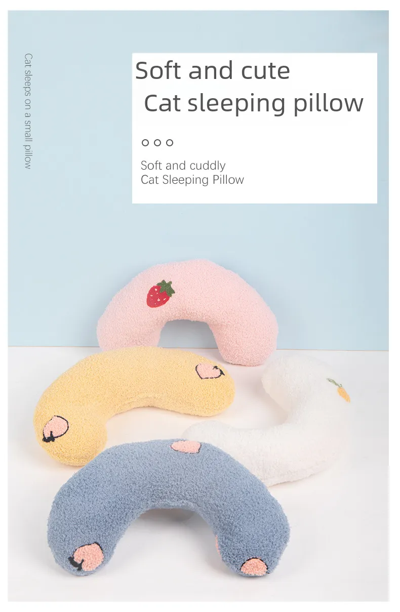 Oreiller pour chat, chien, chat, tapis de couchage, jouet en peluche, fournitures pour animaux de compagnie, vente en gros_voghion.com