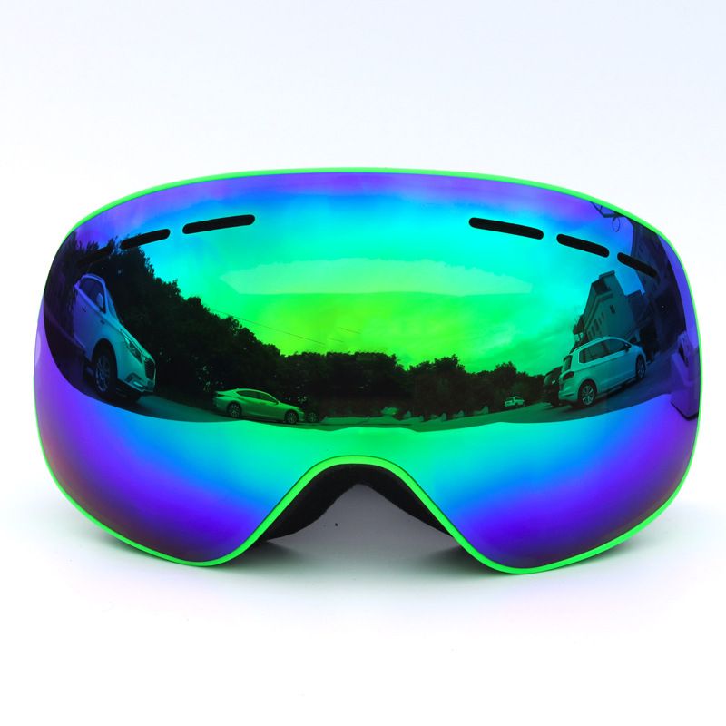 NOKO-Magnetic Ski Goggles, Large Spherical Surface, Double-layer Durable Anti-fog, Outdoor Hiking Goggles, Anti-fog For Nearsightedness_voghion.com