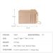 Cute Storage Commuter Portable Keychain Coin Purse Creative Multi-Card Slot Women's Simple Mini Card Holder_voghion.com