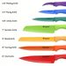 Professional Kitchen Knife Set 14pcs Rainbow Dishwasher Safe Sharp Stainless Steel With Sheaths Non Stick Blade Guards_voghion.com