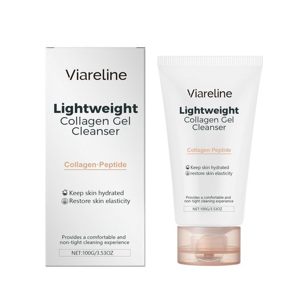 Viareline Gentle Care Reinigende Huid Gladde Hydraterende Gezichtsreiniger_voghion.com