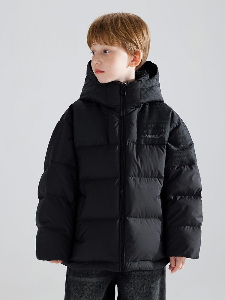 2025 New Down Cotton Jackets For Winter, Thickened And Warm, Casual Cotton Jackets For Middle And Large Children To Protect Against Cold And Tide_voghion.com