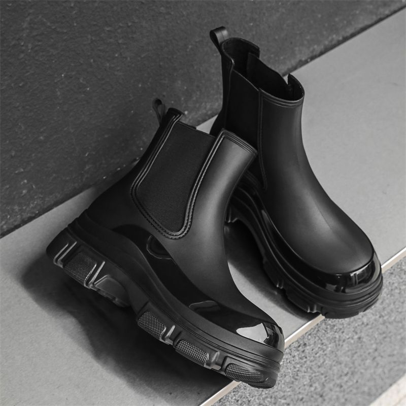 Hanji women's casual rain boots_voghion.com