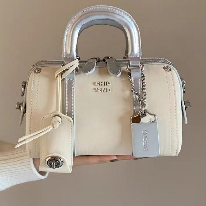 Sac à bandoulière simple style fourre-tout, petit format, en moka semi-mûr, nouveauté 2025_voghion.com