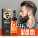 Pánský vosk s Oil Head Large Back Shape pro hydrataci a dlouhotrvající hřeben do sady_voghion.com