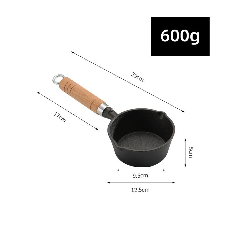Oil Pouring Small Pot Flat Set Thickened Cast Egg Non-stick Iron Frying And Grilling Pan_voghion.com