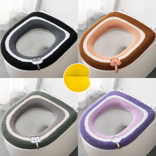 Cuscino invernale ispessito per tutte le stagioni, universale, lavabile, per uso domestico, copriwater_voghion.com