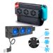 3 ārējie USB dzesēšanas ventilatori Nintendo Switch dokstacijai ar regulējamu ātruma kontroli NS oriģinālajai dokai_voghion.com