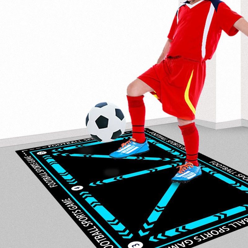 Kids Soccer Training Mat - Non-Slip Mini Football Pad With Noise Reduction For Home Use (Portable, Safe, Indoor Football Practice For Children)​_voghion.com