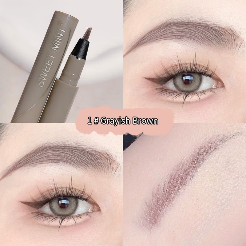 Crayon liquide à eau pour sourcils, Eyeliner imperméable et durable, stylo ver à soie couché, lame Ultra Fine, tête Fine, résistant aux yeux_voghion.com