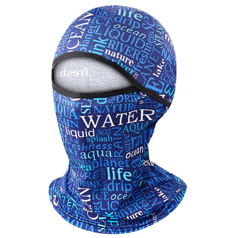 Quick Drying Headgear, Ice Silk Sunscreen, UV Resistant Riding Face Mask, Cool, Quick Drying, Breathable Outdoor Helmet_voghion.com