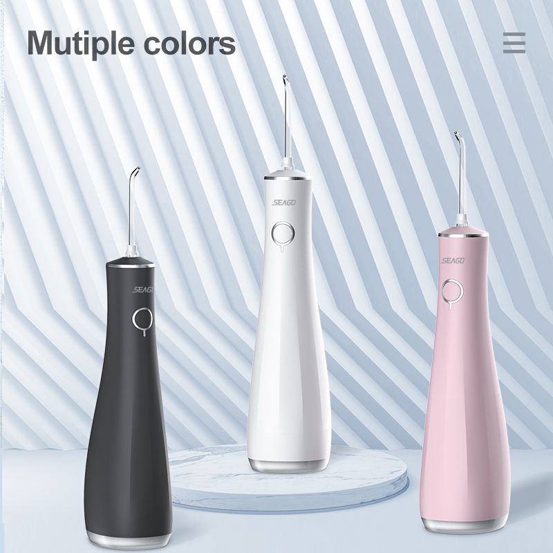 230ML large water tank Rechargeable Cordless Oral Dental Irrigator Water flosser for Teeth cleaning ,Braces, Bridges_voghion.com