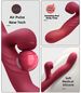 Casemee Luxury Heating Suction Vibrator 3 In 1, 8 Vibration Modes, Air Pulse Clitoral G Spot Women Stimulator Massager Vibrator_voghion.com