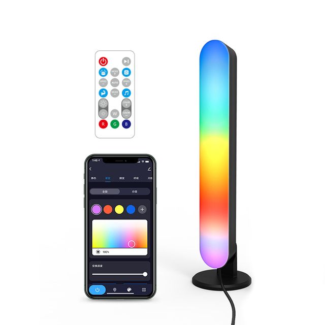 Tuya Symphony Light Bar Bluetooth WiFi+IR Smart LED Ambient Light Ambilight Color Bar Light Suitable For Alexa Google Home_voghion.com