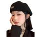2025 Autumn Winter New Beret For Women, Face Slimming, Reversible Forward Hat, Korean Style, Large Head Circumference,_voghion.com