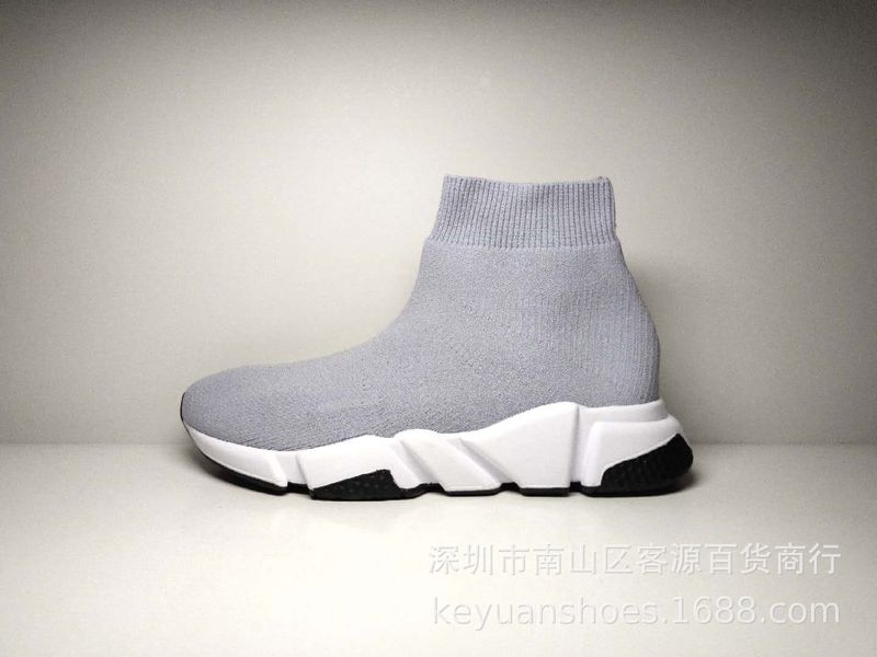 Scarpe sportive Step On, ammortizzate ad aria per uomo e donna, calzini alti Paris, stivali lavorati a maglia, scarpe da papà_voghion.com