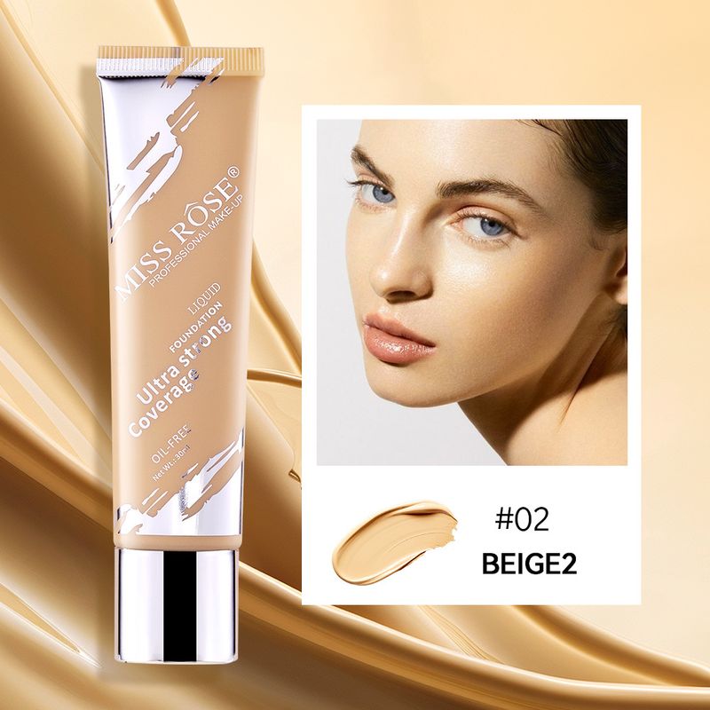 Make-up-Ölkontrolle, lang anhaltende Kontur-Concealer-Grundierungscreme, natürlich, leicht zu färben, nicht leicht zu entfernen, Make-up, flüssige Grundierung_voghion.com