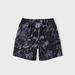 Men’s Quick-Dry Camo Swim Trunks With Mesh Lining – Lightweight Beach Shorts, 4-Inch Inseam, UPF Sun Protection (Black/Blue/Green Camo, S-XXL)_voghion.com